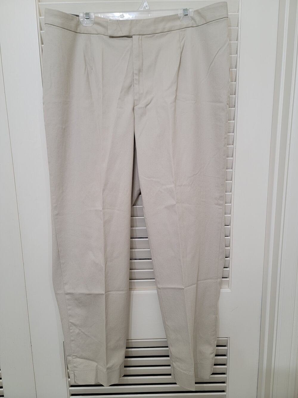 Dockers Tab Waist Stretch Pants Khaki 20W Short Inseam